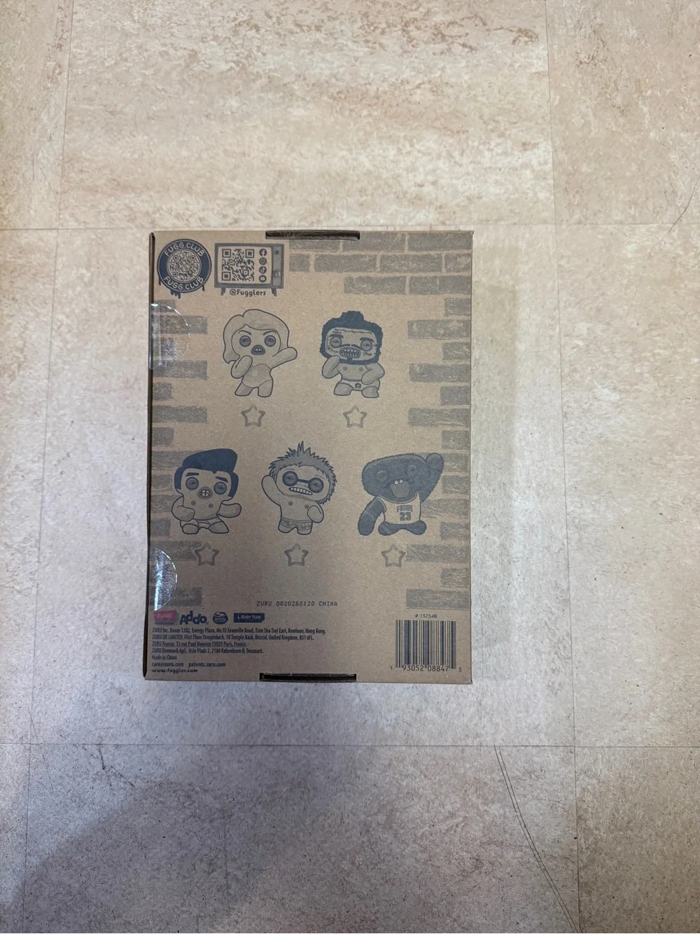Zuru Fuggler 'Fuggstars' plush toy featuring Taylor Swift character